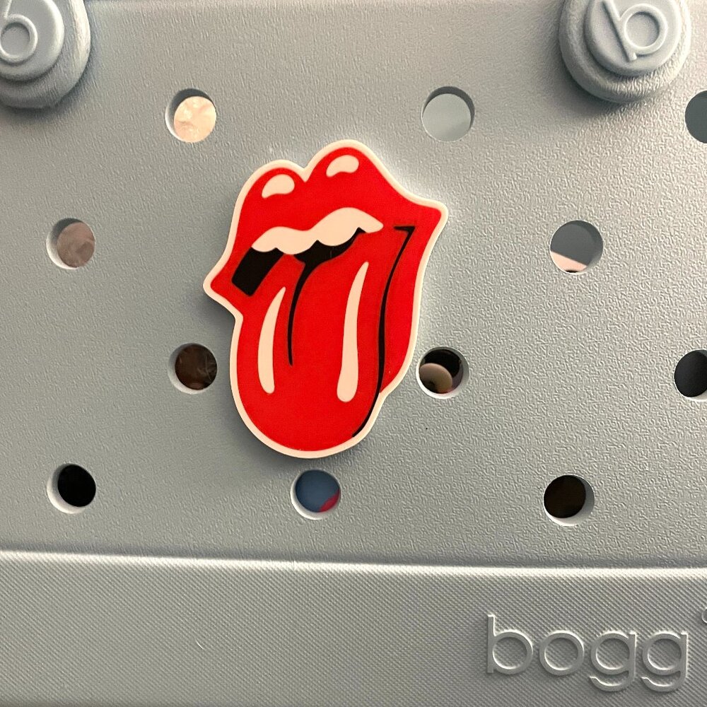 Rolling Stones Tongue Bogg Charm-Tongue Charm-New